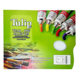 پالت رنگ کاغذی تولیپ یکبار مصرف 35 برگ